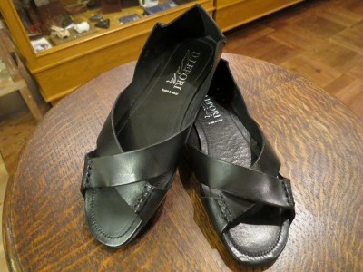 SALE Recommend Item / INDIOS D.LEPORI/Leather Cross Sandals