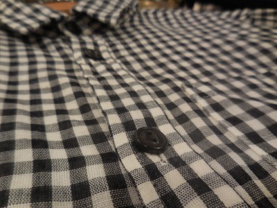 SALE Recommend Item!!!!/ Revo. / Double Gauze Gingham check Shirts