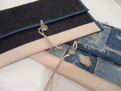 Japan Blue Jeans / Denim Clutch Bag