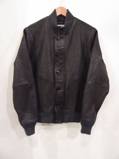KIFFE / Aging Leather Deck Jacket