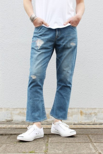 New Arrival 【 JAPAN BLUE JEANS 】  ヒッピーミリタリーデニム 〝ABBY〟
