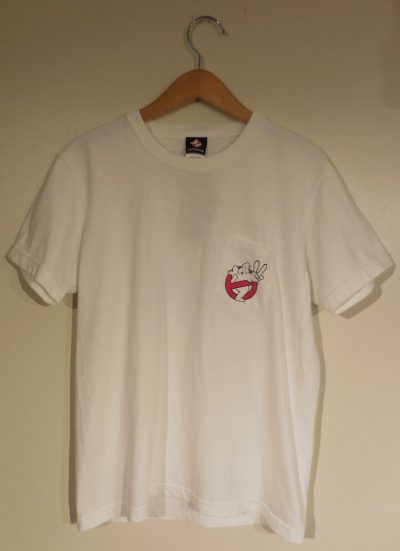 New Arrival 【Upscape Audience】GHOST BUSTERS プリントポケットTシャツ