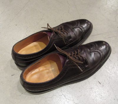 【FLORSHEIM】　Wing Tip Lather Shoes