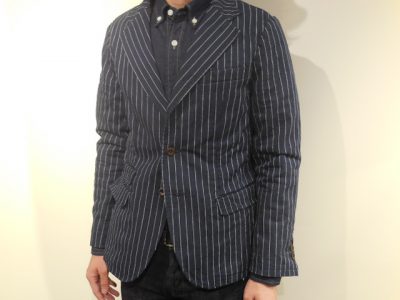 RESTOCK!! 【JAPAN BLUE JEANS】 Stripe Jacket