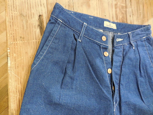 ネップ生地がお洒落です ～Soho Trousers~ ： JAPAN BLUE JEANS KYOTO